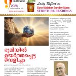 ഭൂമിയിൽ ഉയർത്തപ്പെട്ട വെളിച്ചം – സ്ലീവാ മൂന്നാം ഞായർ